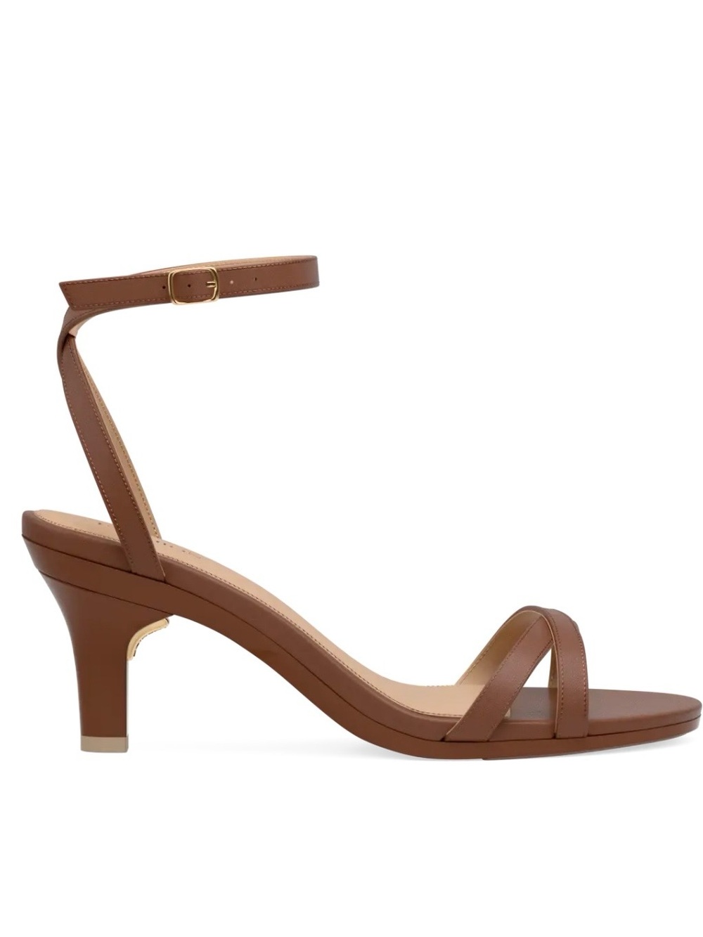 Brynn Walnut Leather 3 Inch Stilettos Size 7.5 Pashion Footwear - Picture 8 of 10